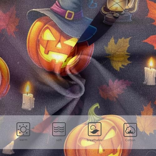 Joisal Halloween Pumpkins Faces Cartoon Girl Panties Cute Girls Underwear Toddler Cotton Aesthetic Briefs Underpants 2t3