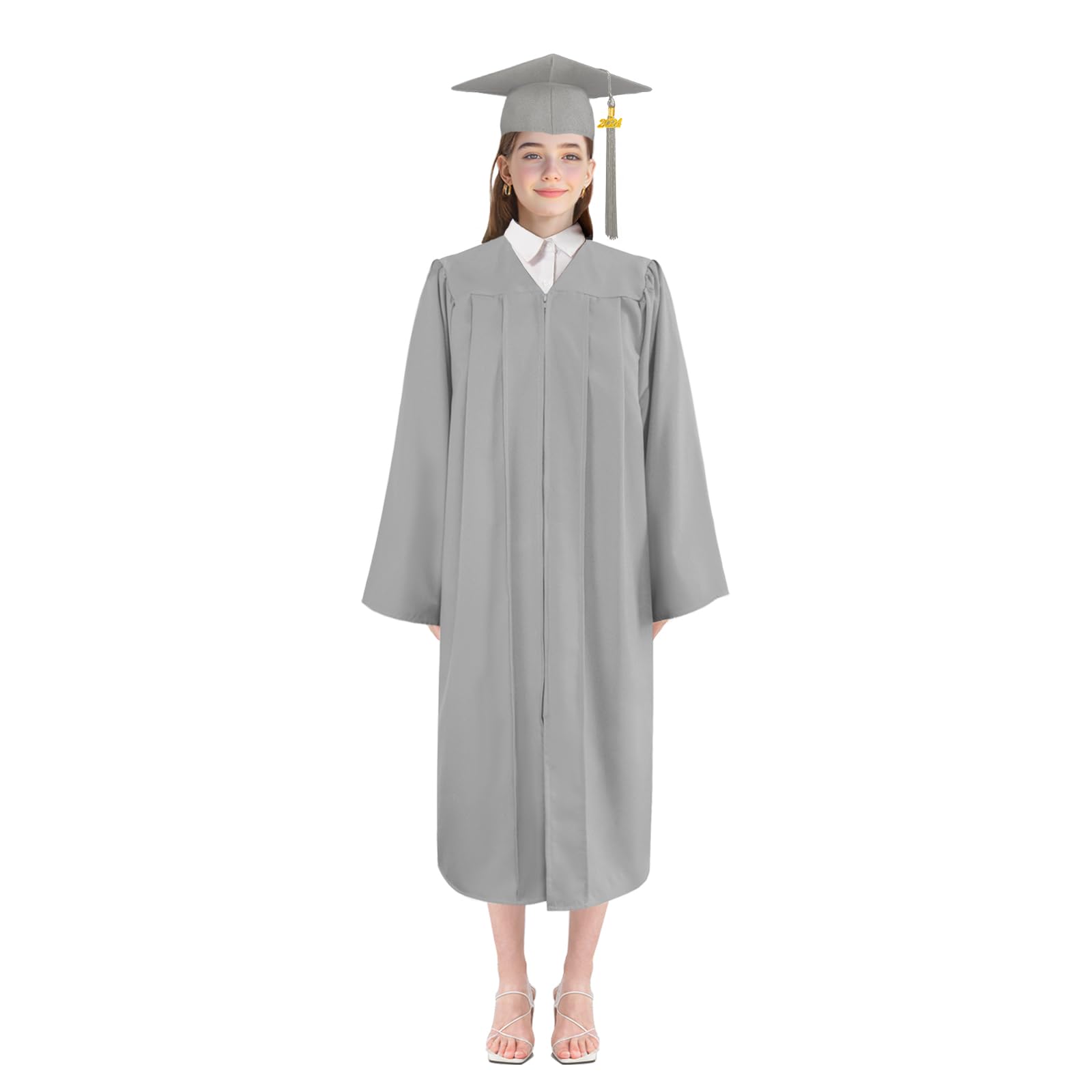 Snapklik.com : Unisex Matte Graduation Gown Cap Tassel Set 2025 For ...