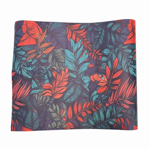 Zerodis Papel Pintado Floral Botánico, 45 Cm X 300 Cm, Papel Pintado Extraíble de PVC Mate para Sala de Estar, Cocina y Baño