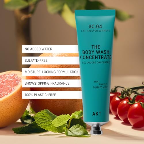 Gel douche concentré Akt élixir de squalane d'olive Halcyon Summers - 5