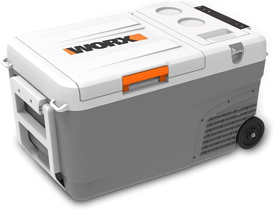 Worx WX876.9 12/24/220Volt 22Litre Kompresörlü Outdoor Oto Buzdolabı (Akü Dahil Değildir)
