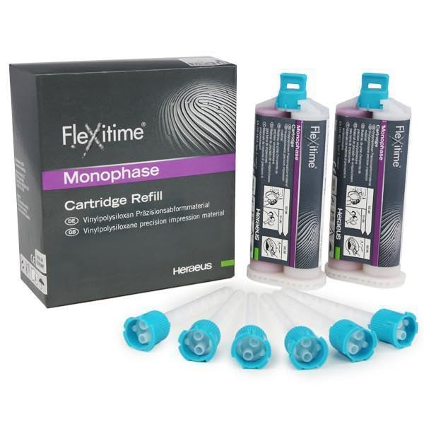 Kulzer KU-50034811 Flexitime Cartridge Refill Pack, Mono (Pack of 2)