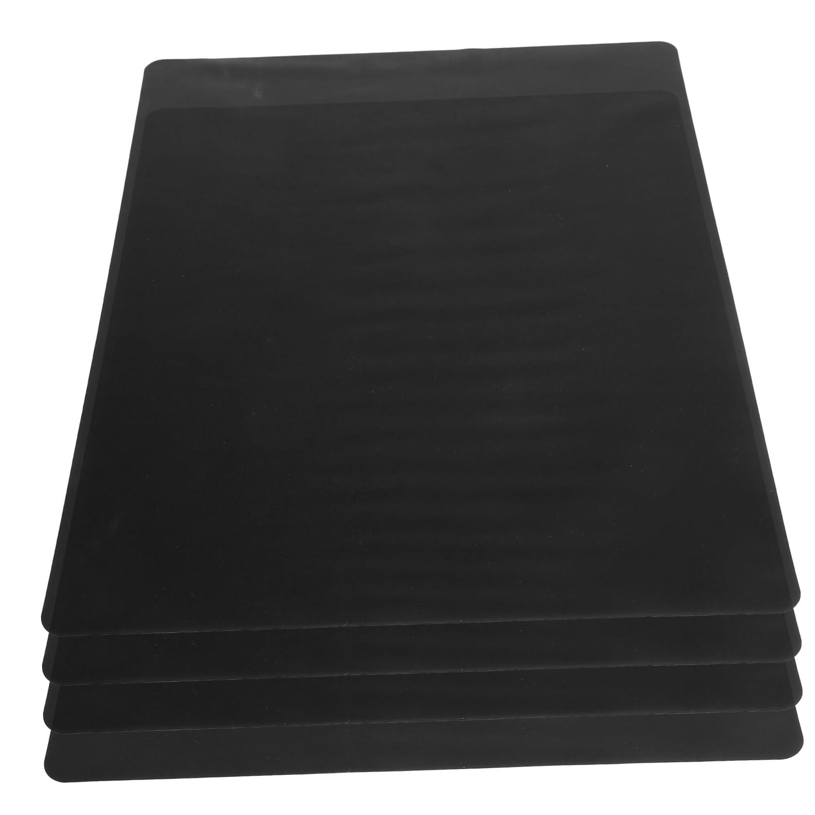 Tapis de table en silicone rectangulaires lot de 4 set de table antidérapant