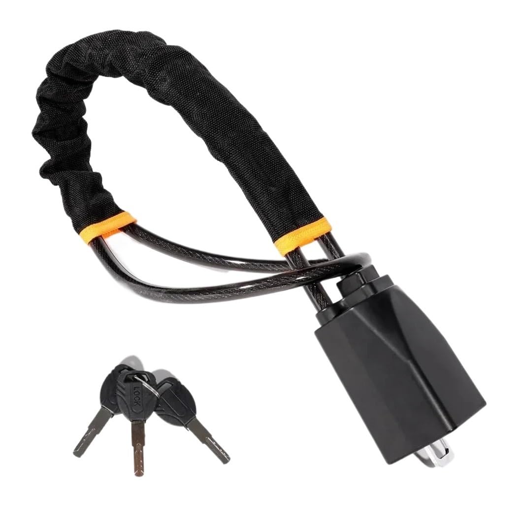 Cvndts Black Steering Wheel Lock Car Steering Wheel Lock With Seat Belt Buckles Sturdy Theft Prevention Anti Device For Truck Suv Seat Belt Lock(Black)
