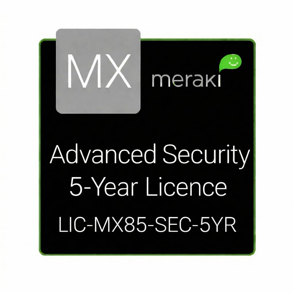 MX Series MX85 Compatible Advanced Network Security License – 1 Device Coverage LIC-MX85-SEC-5YR (5-Year License)