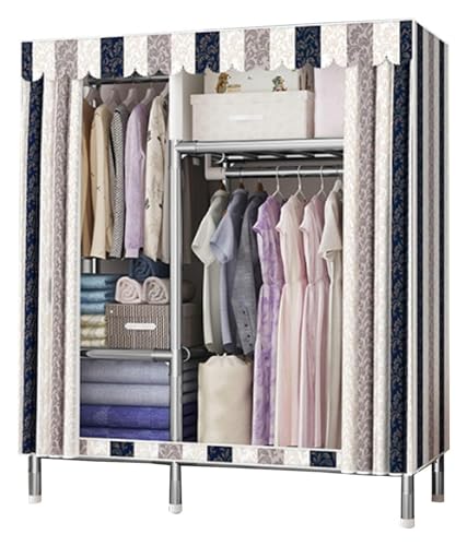Penderie portable en toile pour organiser une chambre d'étudiant ou une chambre d'amis