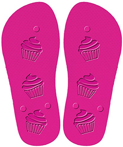 iscream Girl's 'FunPrints' Beach and Camp Flip Flops - Cupcakes2