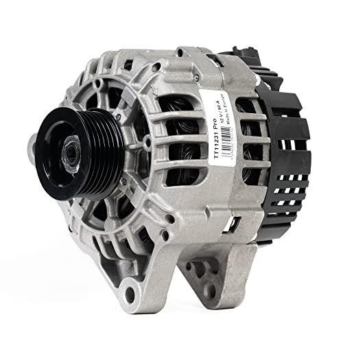 TESLA TECHNICS TT11231 PRO. ALTERNATEUR pour voiture 12V, alternateur 90A, compatible avec CITROËN, alternateur PEUGEOT, LANCIA, compatible avec TOYOTA, prix alternateur voiture, alternateur universel