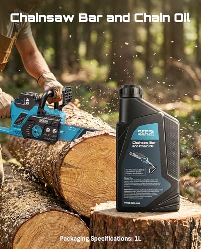 SEESII Universal Chainsaw Bar and Chain Oil 33.8oz