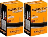 Continental Air Tube - Bicycle MTB 29 pollici Tube Tube, nero, 47/62-622 (Confezione da 2)...