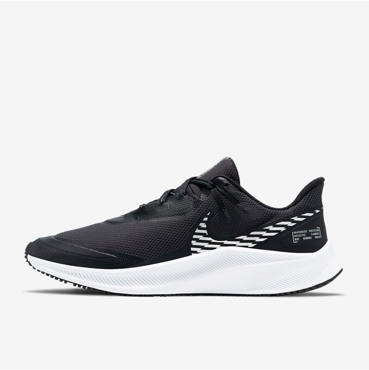 Nike Shield Quest 3 - Black Metallic Silver 001 Men's - Image 2
