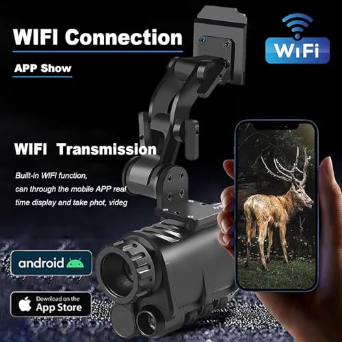 NVG30 Digital Night Vision Monocular Infrared Helmet Mounted Goggle - Image 4