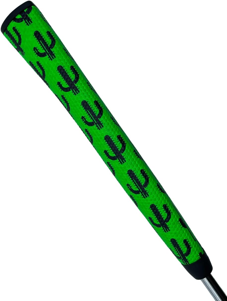 Jackputts Midsize Pistol Putter Grip - Golf Club Grips for Men, Women and Juniors - Multiple Designs to Bring Fun and Style to the Course