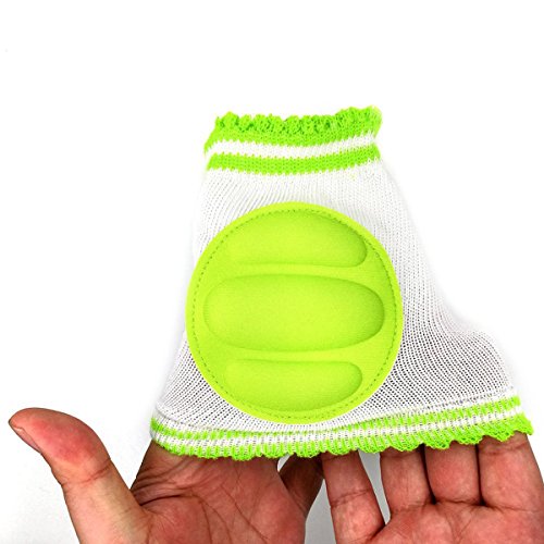 3 Pairs Baby Knee Pads For Crawling - Adjustable Breathable Waterproof Safety Protector, Elastic Knee Elbow Pads For Babies, Toddlers, Infants, Boys, Girls, Kids, Unisex (A) #TOP3