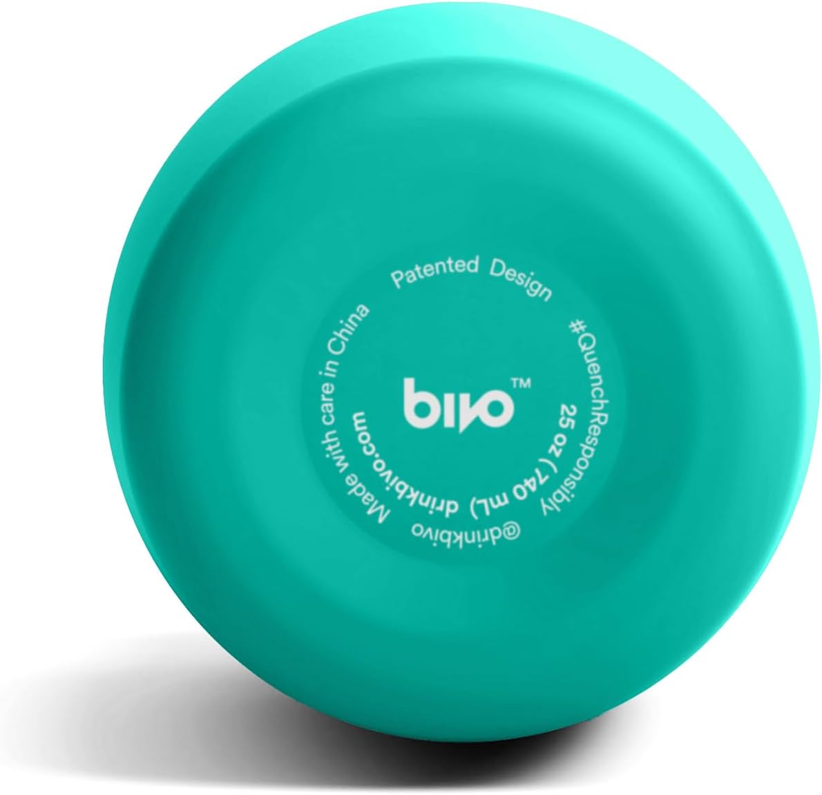 Bivo Duo 25Oz Non-Insulated Bottle Turquoise, One Size - Image 4