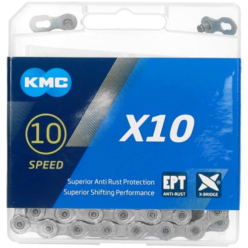 Chaîne KMC X10 Ept pour remplacer une transmission usée et supprimer les bruits