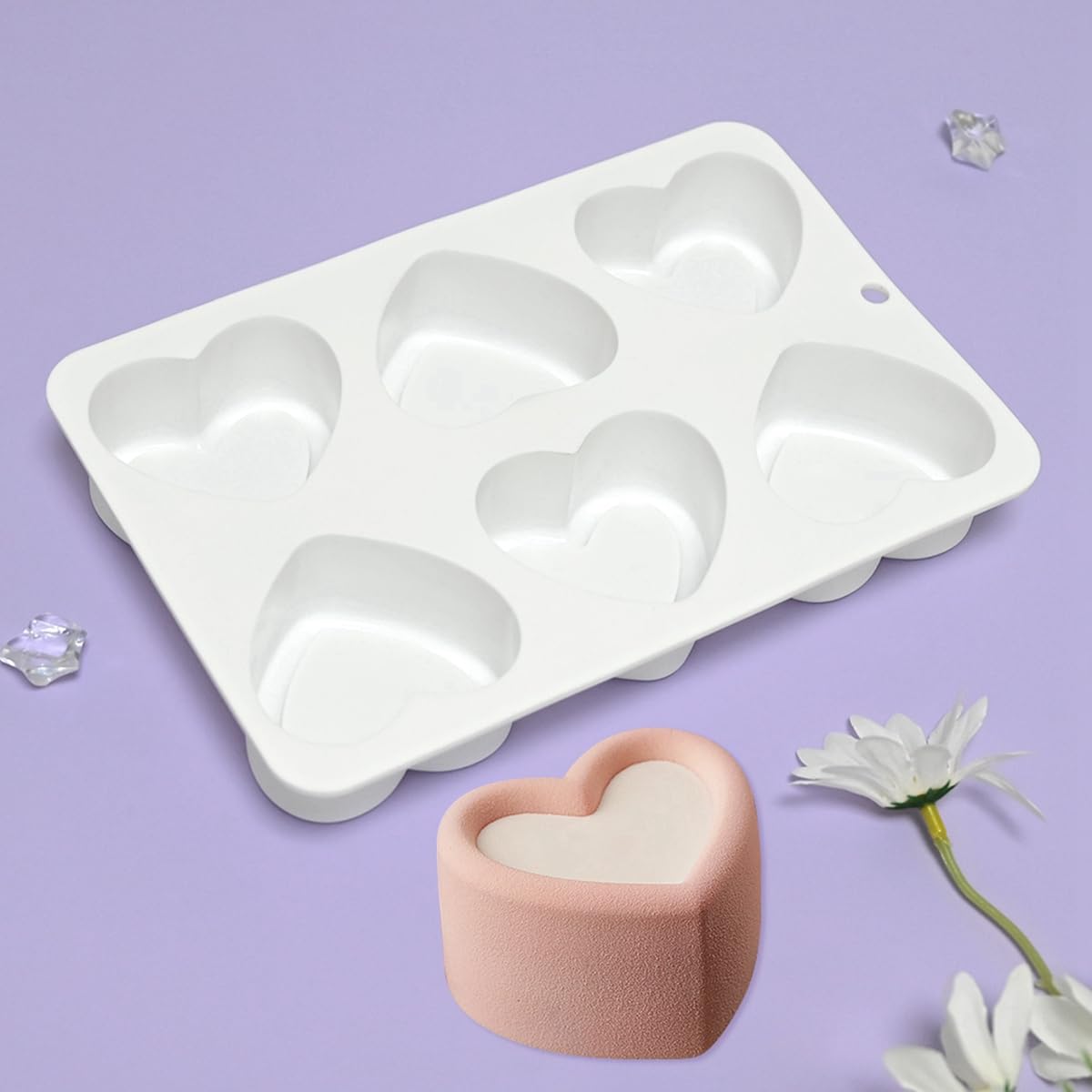 Heart Mousse Cake Mold - Valentine's Day Baking -2