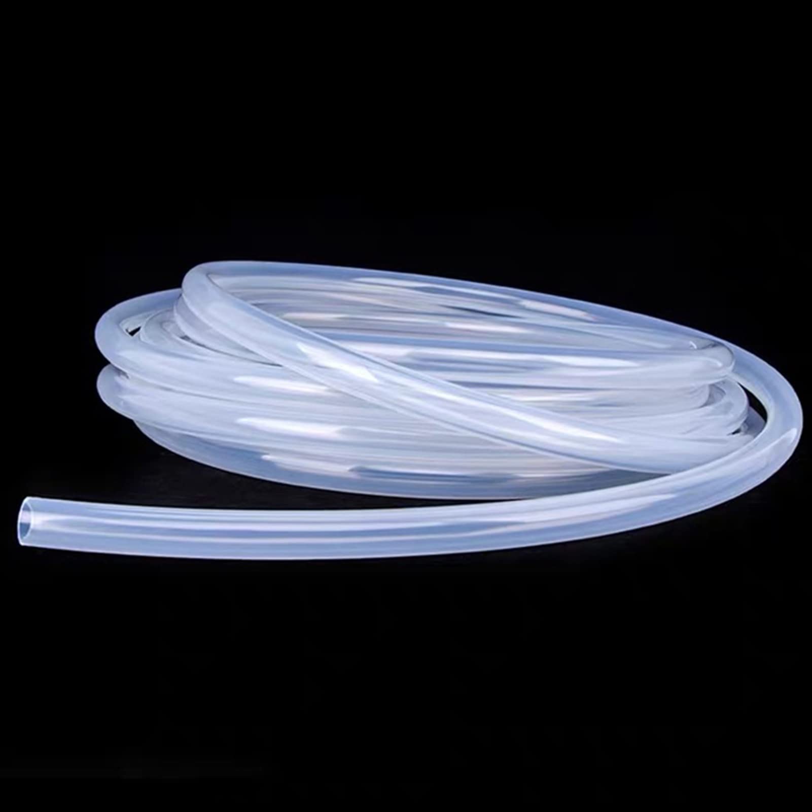Mdingbao-Manguera de Silicona Tubo de Silicona Transparente de Alto Rendimiento Tubo de Silicona Suave de Silicona Suave Tubo de Silicona Flexible, Resistencia a Altas temperaturas