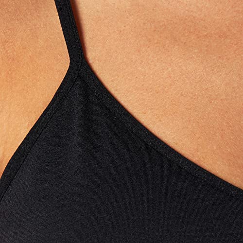 Comfyin Padded Bralette For Women Straps Sleep Bras Seamless Yoga Sport Bras 3 Pack,Black+Beige+White,M #TOP3