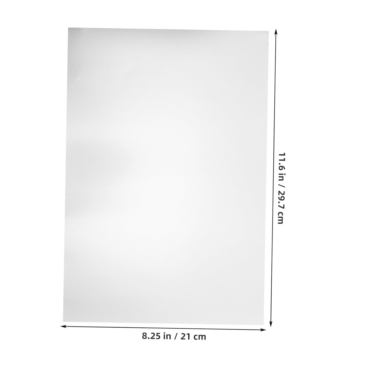 jojofuny 2pcs Aluminum Sheet for DIY Projects Metal Plate Crafting Aluminum Plate Smooth