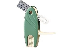 Cup Holder Cleaner, Bottle Lid Brush 4 in 1, Green