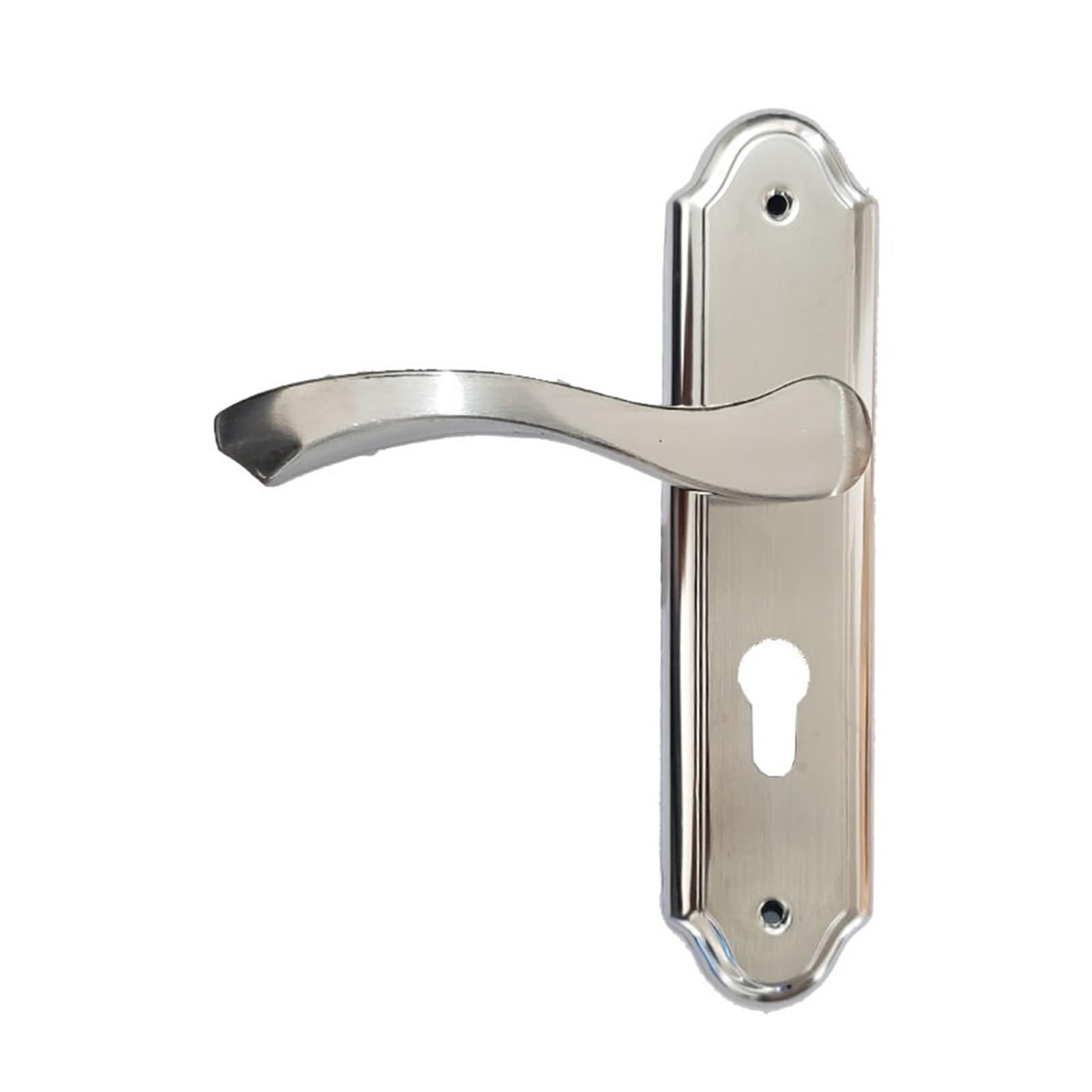 Stainless Steel Silent Mechanical Double Latch Lever Handle Lock Bedroom