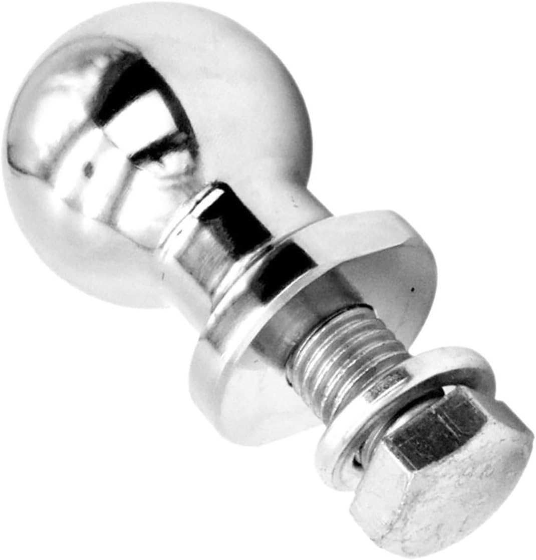 CHILDWEET Stainless Steel Hitch Ball Trailer Coupling Part for Safe Towing