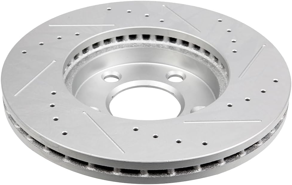 ECCPP 54011 54017 Front Vented & Rear Solid Disc Brake Rotors Fit For Ford For Mustang 1994-2004