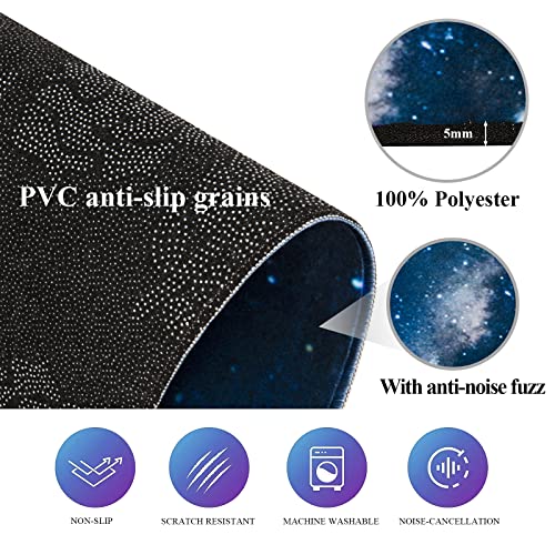 Gtacota Office Chair Mat Gaming Chair Mat For Hardwood Floor Noise Cancelling Gaming Chair Mat 39 Inch Anti-Slip Gaming Floor Mat Scratch Resistant Mat For Office Chair Octagon Carpeted Mat #TOP2