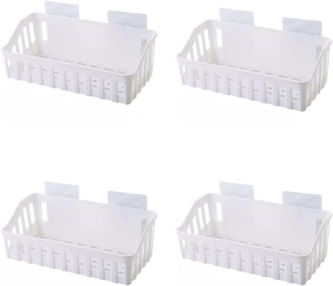 Floating Shelves 4 Shelves Toilet Plastic Storage Shelves Toilet Washstand Wall Mounted Storage Shelves Non Perforated Shelves Bathroom Shelves Hanging Spice Rack Wall Mount (Color : Brown)