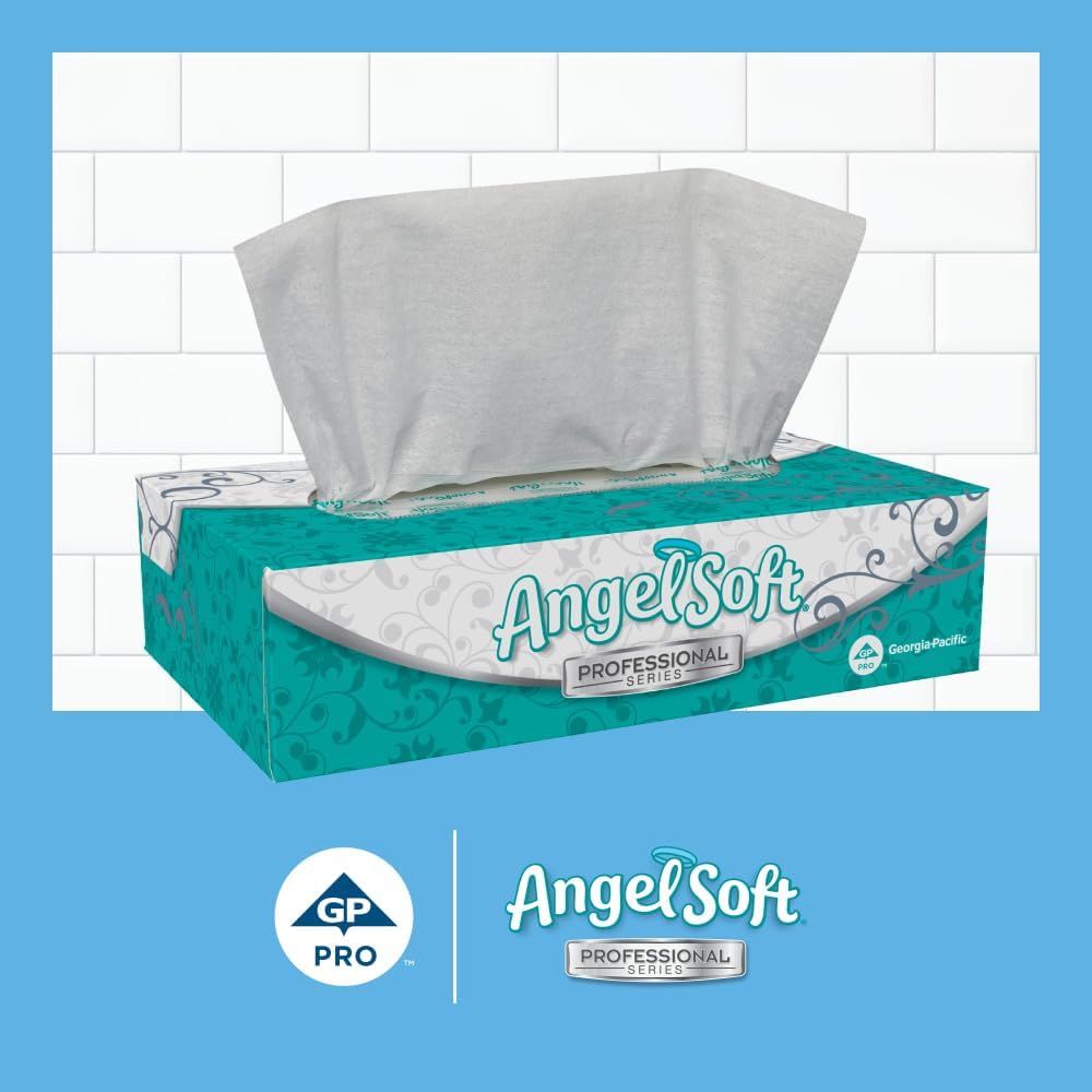 Georgia Pacific Professional 48580 Premium Facial Tissues, 100/flat Box, 30 Boxes/carton image 4
