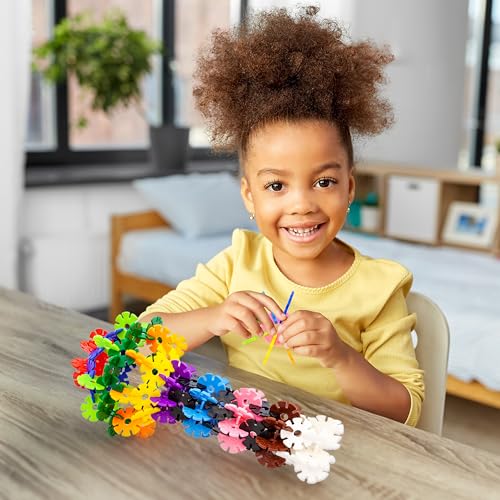 Picassotiles PR-PTF108-MIX Building Chips Interlocking Disc Construction Blocks In 12 Colors Stem Learning Early Education Toy Engineering Playset Child Brain Development thumb #1