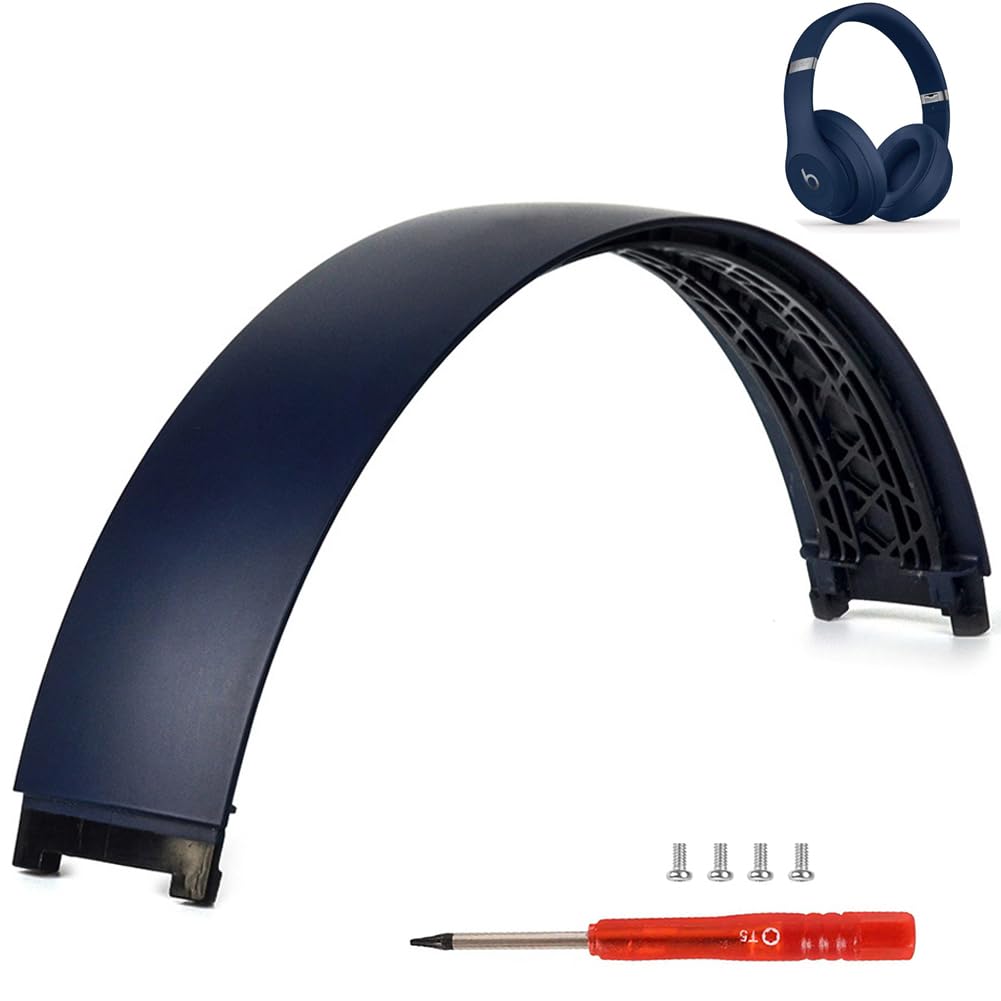 Beat Replacement Headband Studio 3 as Same as Stock Arch Band Parts Repair Kit Compatible with Beats by Dre Studio 3 (A1914) and Studio 2 Wired/Wireless (B0500/B0501) Over-Ear Headphones (Blue)