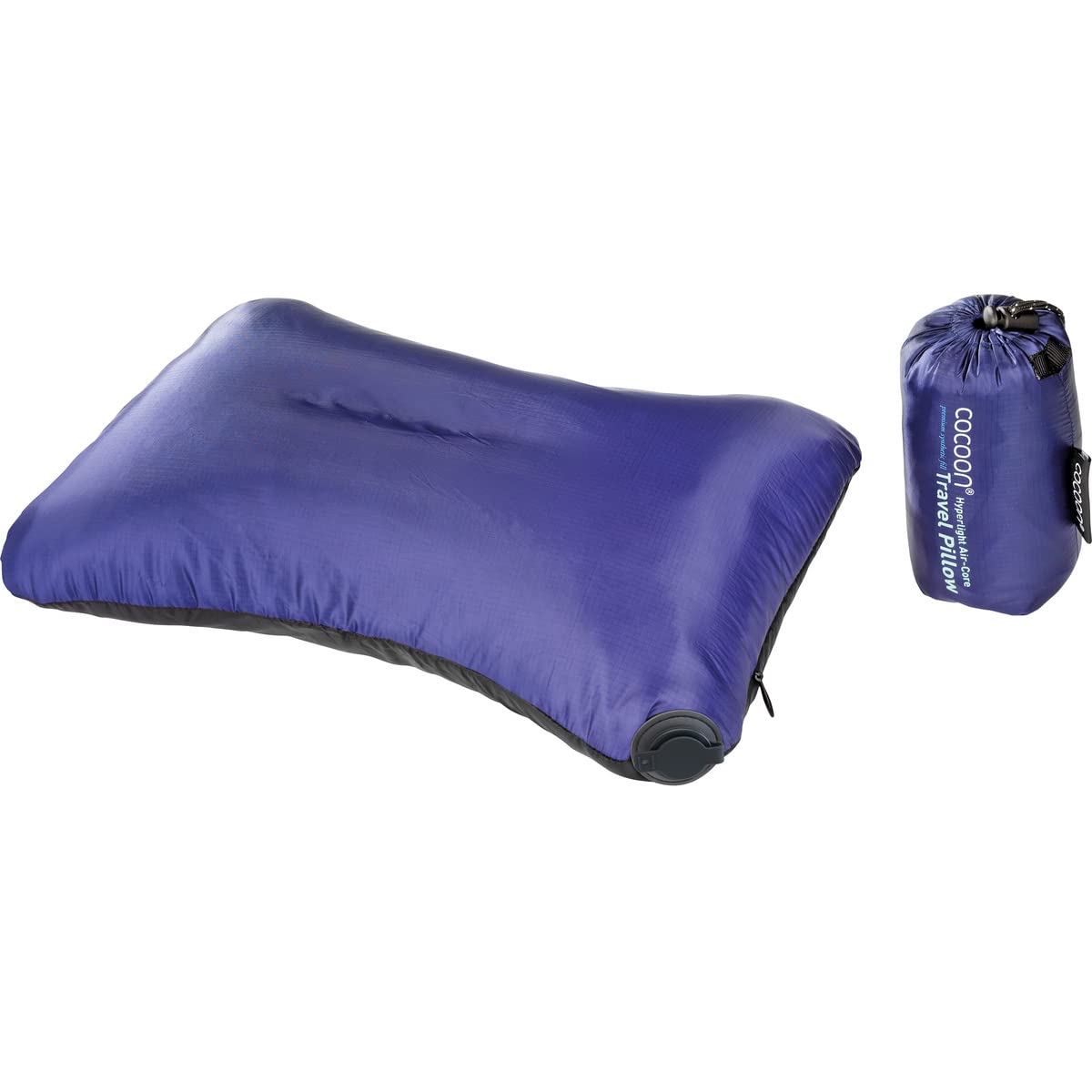 Cocoon Air-Core Pillow Microlight Größe one size black/dark blue