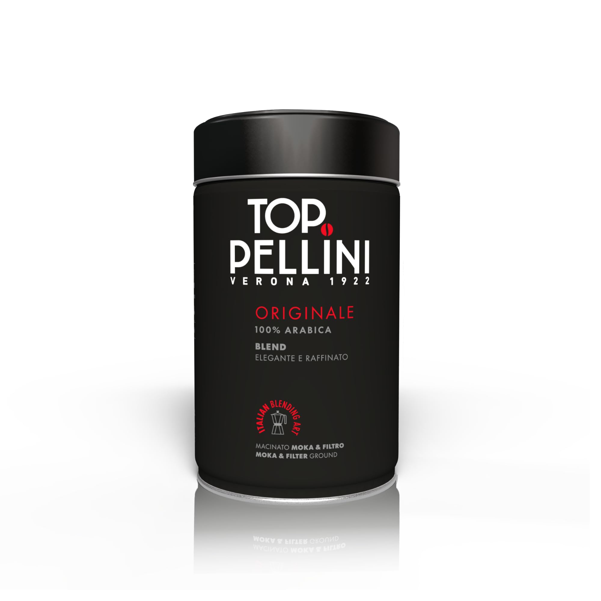 Pellini Caffè Top 100% Arabica Macinato per Moka 250g
