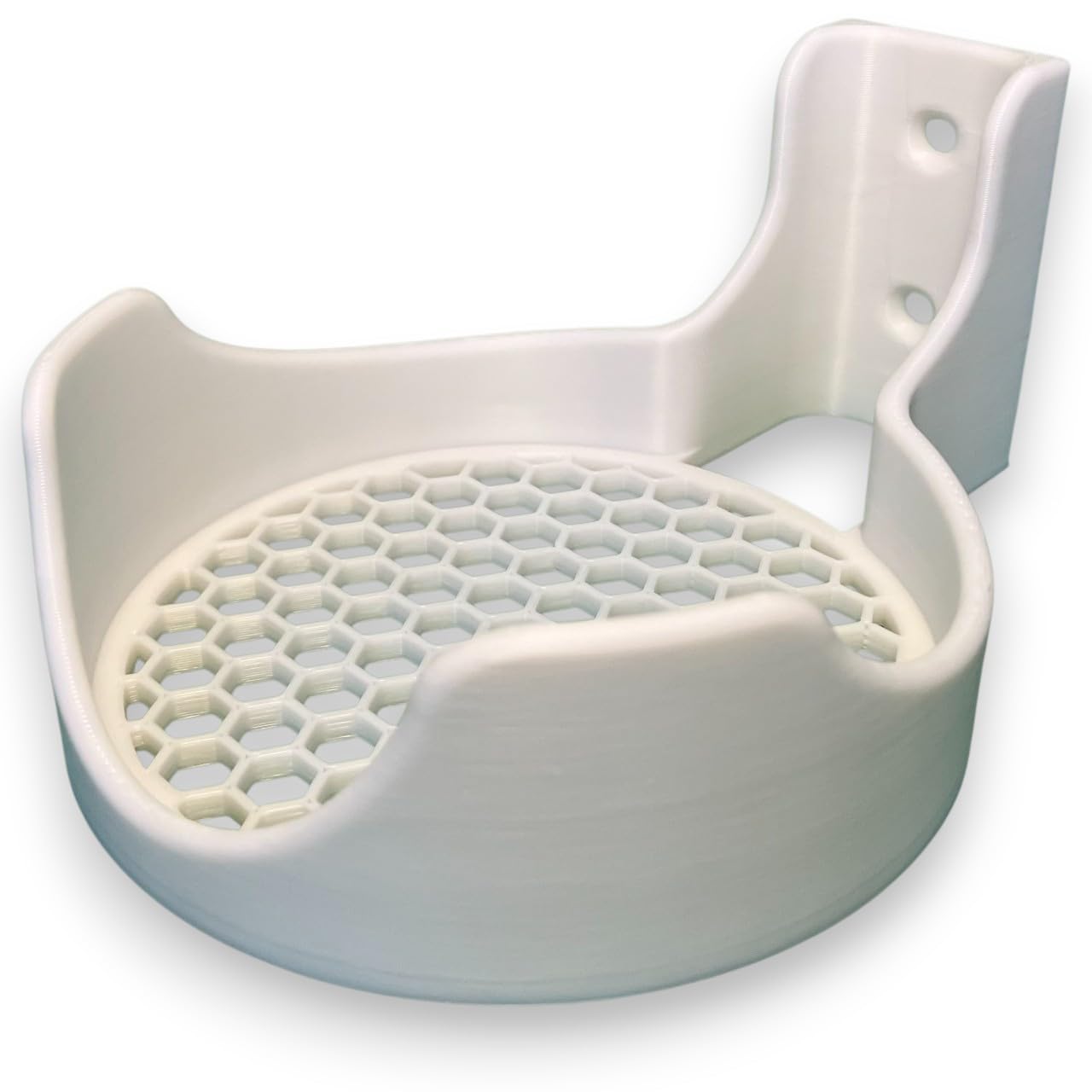 Wall Mount Compatible with TP-Link Deco X10 X20 X25 X50 X55 X60, Fits 110mm Circular Mesh WiFi Routers, Made in UK