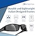 In Style Eyes Del Mar Wrap Around Bifocal Reading Sunglasses - Full-Rimmed Cheater Glasses - Polarized Polycarbonate Lens