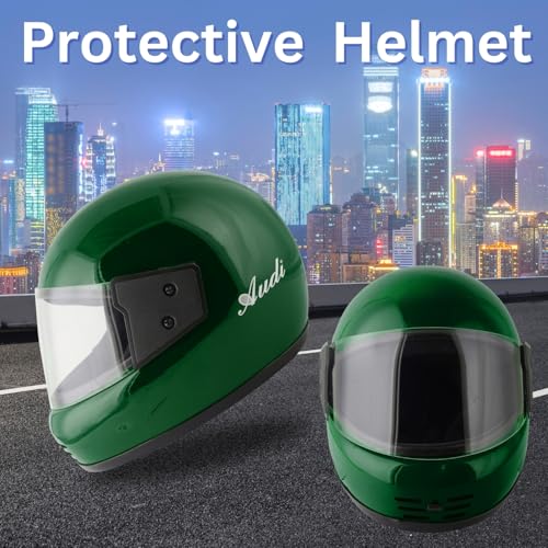 Image of Sage Square Audi Full Face Clear Visor Helmet | ISI Certified | High Standard Safety | Extra Comfort & Stylish