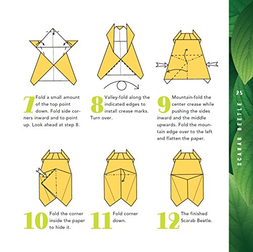 Origami Bugs Kit: Origami Fun for Everyone!: Kit with 2 Origami Books, 20 Fun Projects and 98 Origami Papers: Great for Both Kids and Adults 5