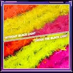 Mega-L 12 Pcs Glow in The Dark Party Necklace, Glow in The Dark Party Supplies, Neon Fluorescent Blacklight Necklace Party Favors, Glow Photo Booth Props, Necklaces for Women, Men, Adult Halloween - Image 5
