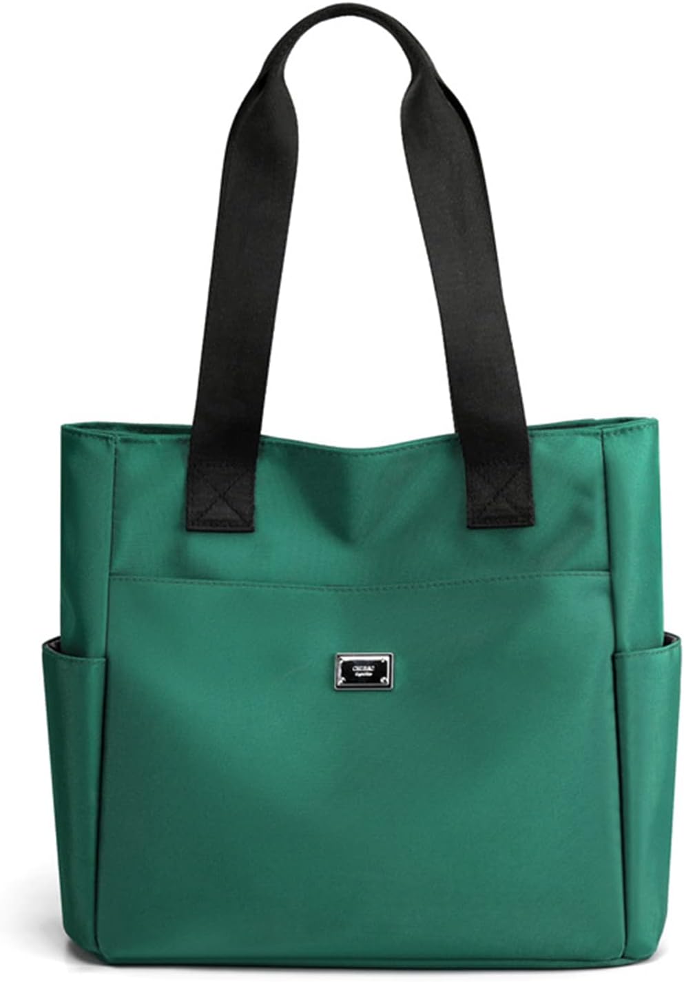 Lightweight Waterproof Nylon Shoulder Bag, Women's Large Capacity Top Handle Handbags, Nylon Tote Bag for Gym, Work, School