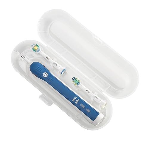 Nincha Estuche de viaje de plástico portátil para cepillo de dientes eléctrico para Oral-B Pro Series