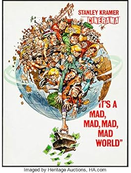 Paperback Its A Mad,Mad,Mad,Mad World Souvenir Program Book
