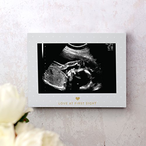 Pearhead 92307-A Little Blossoms Pearhead Love At First Sight Sonogram Picture Frame, Ultraound Pregnancy Keepsake, Gender-Neutral Nursery Décor For Baby Girl Or Baby Boy thumb #1