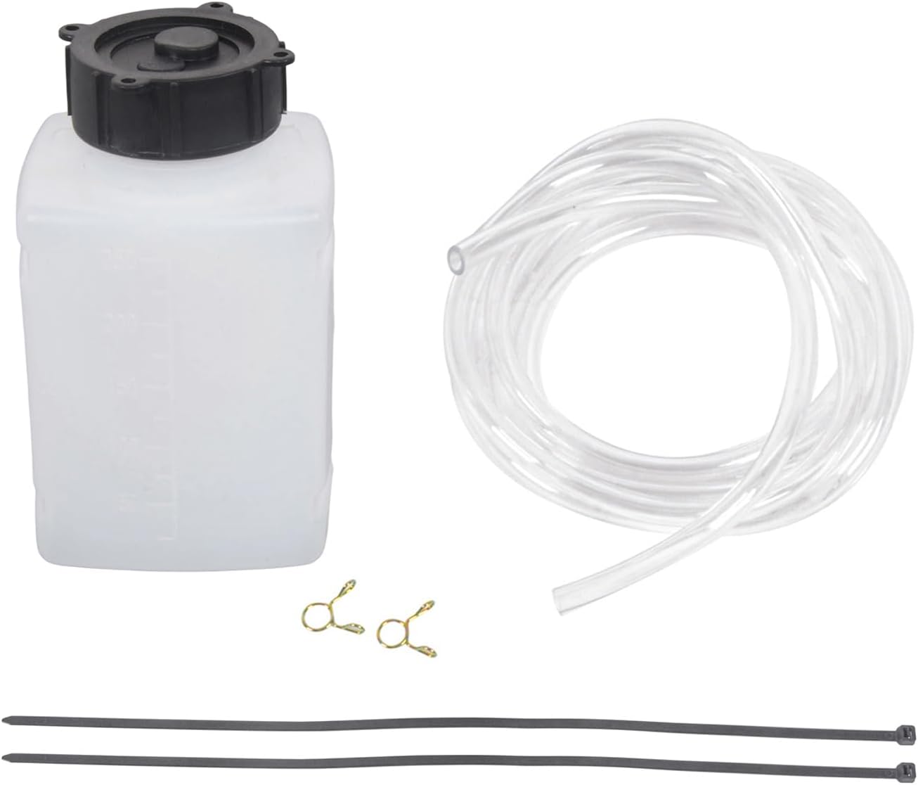 Motorcycle Coolant Overflow Bottle Kit 250ml Radiator Recovery Tank