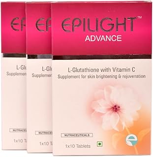 Sponsored Ad - Epilight Advance L- Glutathione Tablets 600mg - 30 Tablets for Healthy, Help in Brightening & Radiant Skin ...