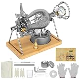 Chinese Popcorn Maker 350ml, Mini 304 Stainless Steel Hand Popcorn Machine