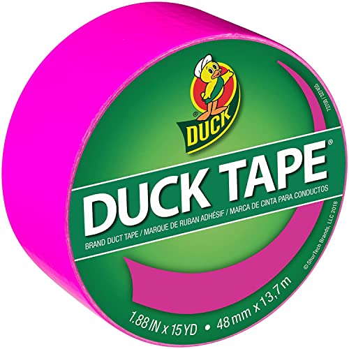 Duck Brand 241798_C Duck Color Duct Tape, 6-Roll, Fluorescent Lilac #TOP1