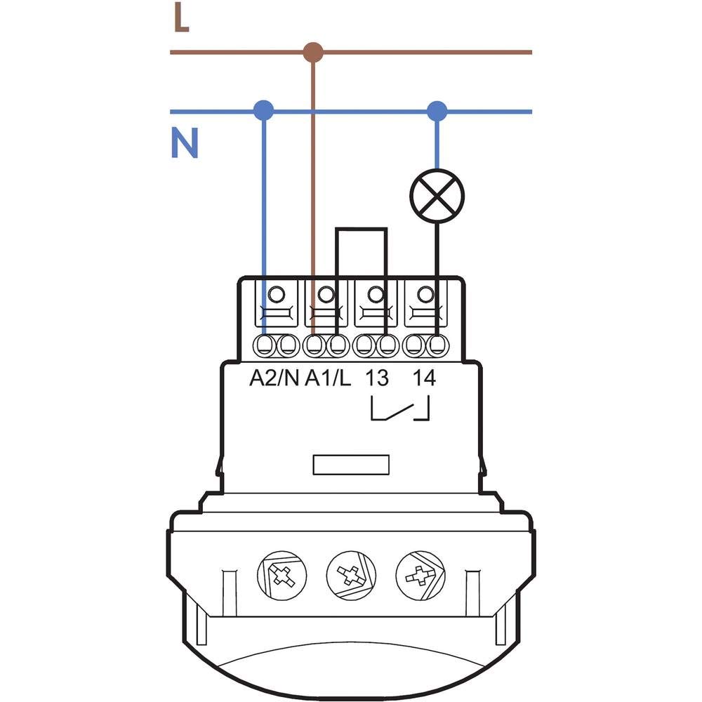 Finder Serie 18 – Rilevatore Movimento Serie 18 10 A 230 V AC 50/60Hz
