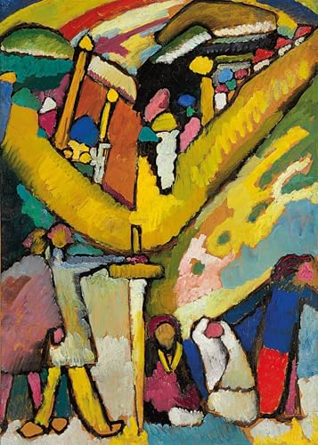 Cuadro de Kandinsky de 60x90cm para renovar tu estudio aburrido